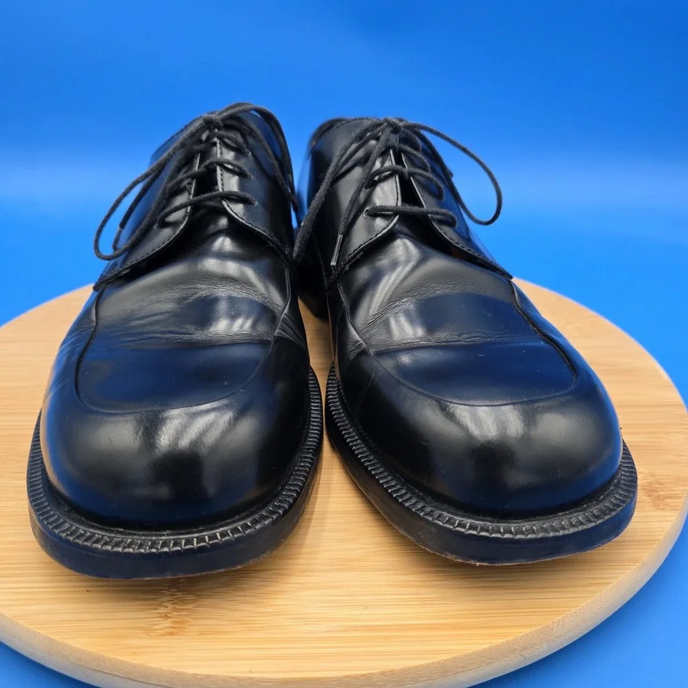 Vintage Cole Haan City Men's Oxfords‎  Shoes Size 9.5 D Leather Black